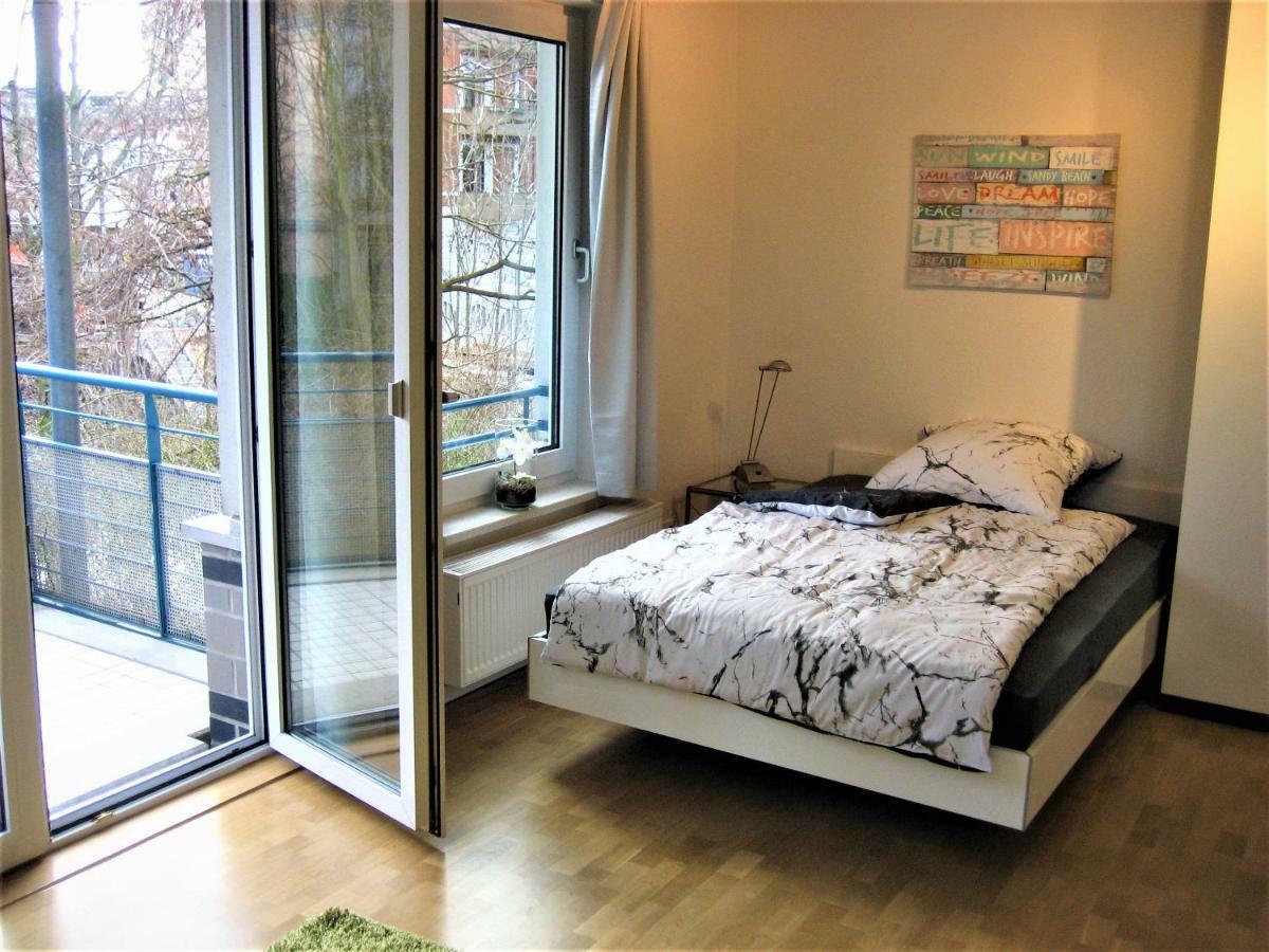 Hochwertiges Apartment im Grünen, zentral gelegen, ruhig, Balkon Hannover Exterior foto